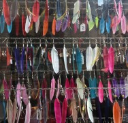 Mur de plumes